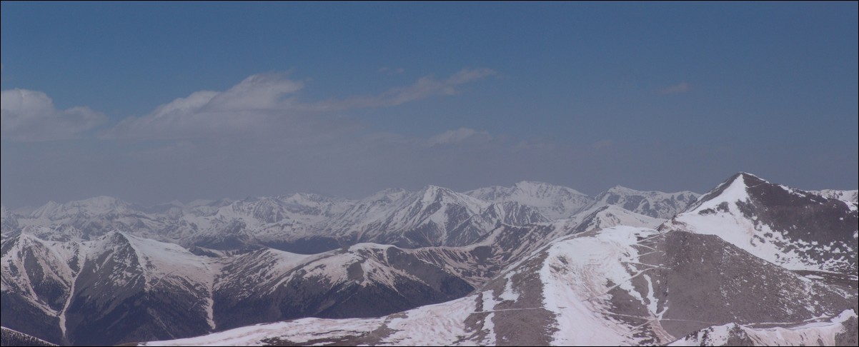 Shavano Summit Pano